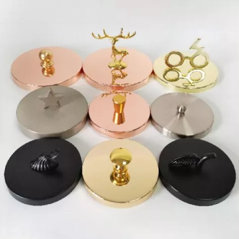 Custom Candle Jar -deksel