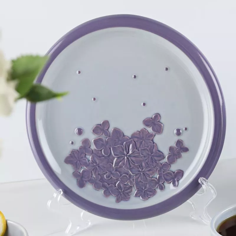 Vaatwasser handgeschilderde keramische plaat